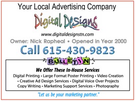 Digital Desigs Ad 4 inch 2